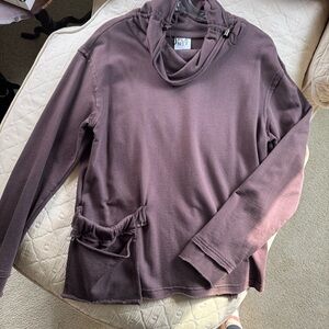 Planet Cowl Neck Sweatshirt